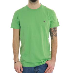 T-SHIRT IN PIMA VERDE ACQUA